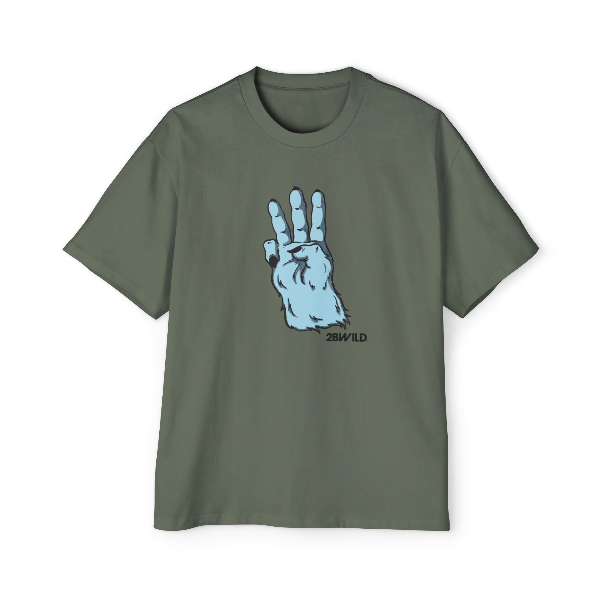 Yeti hand - Boxy Tee