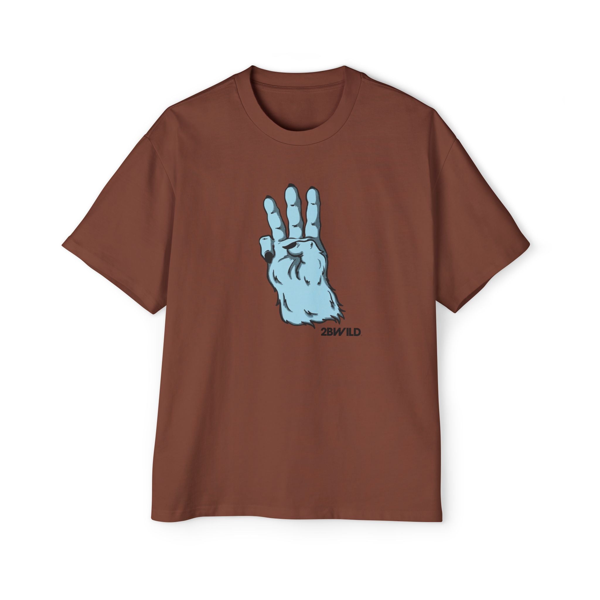 Yeti hand - Boxy Tee
