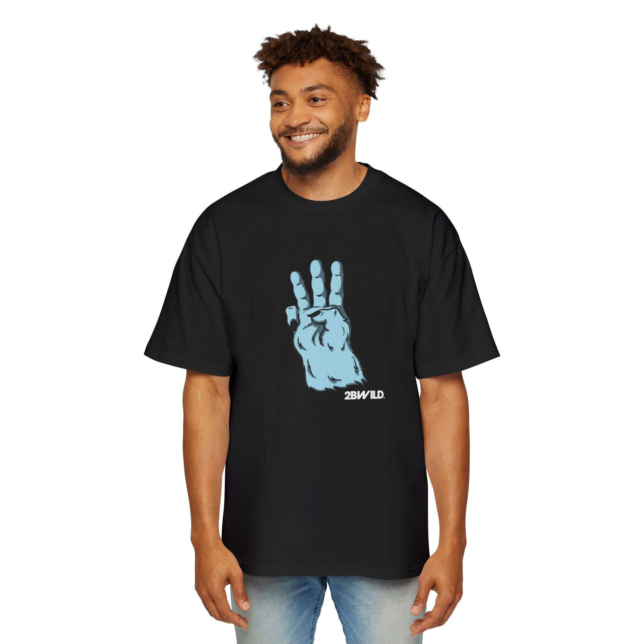 Yeti hand - Boxy Tee