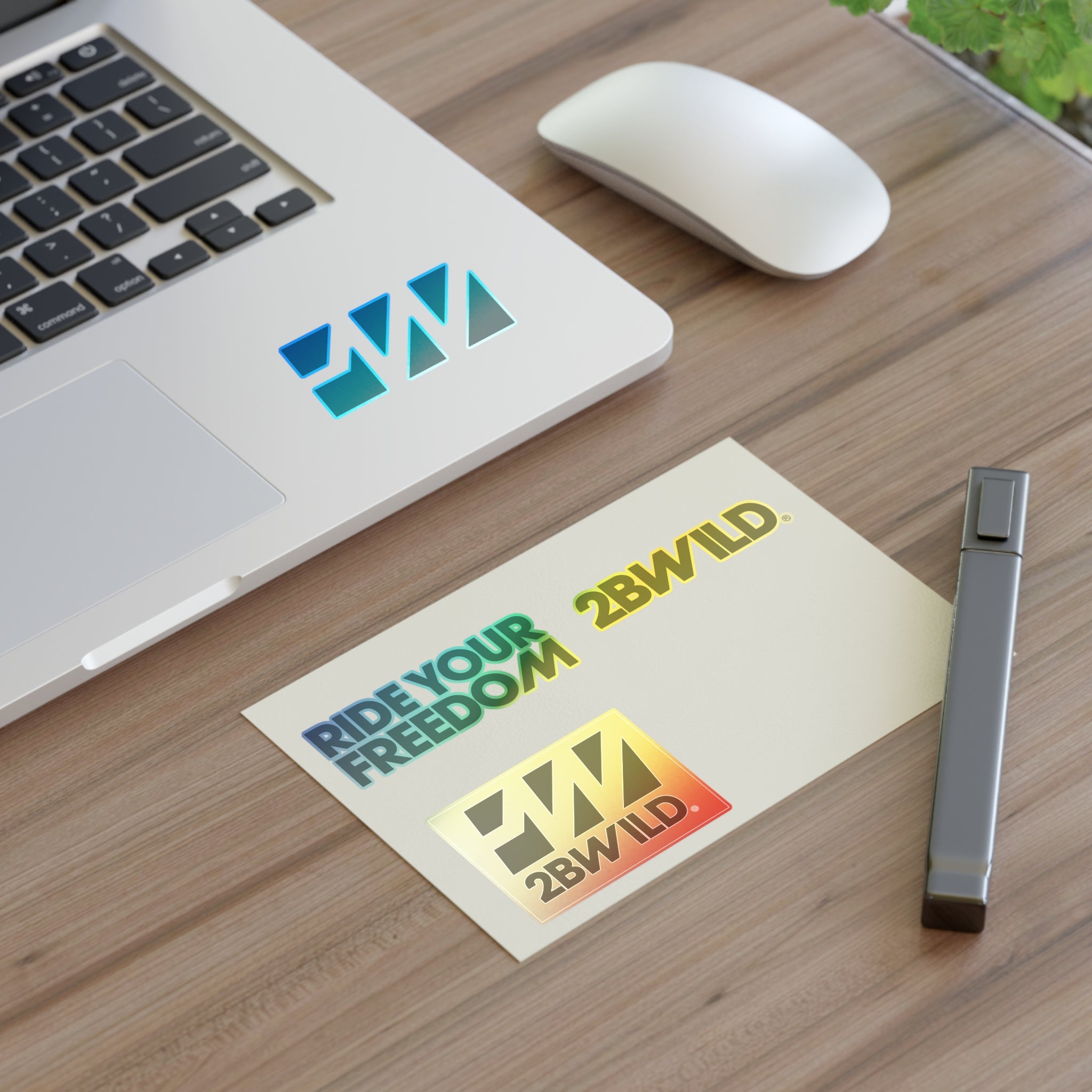 Logo/Slogan | Sticker Sheet