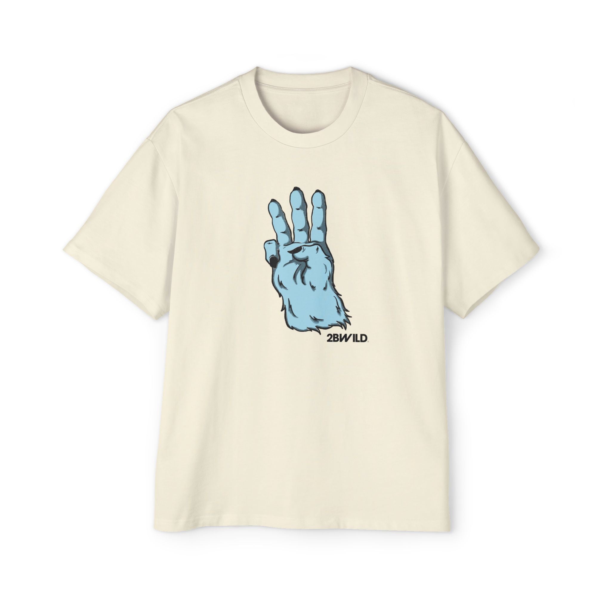 Yeti hand - Boxy Tee