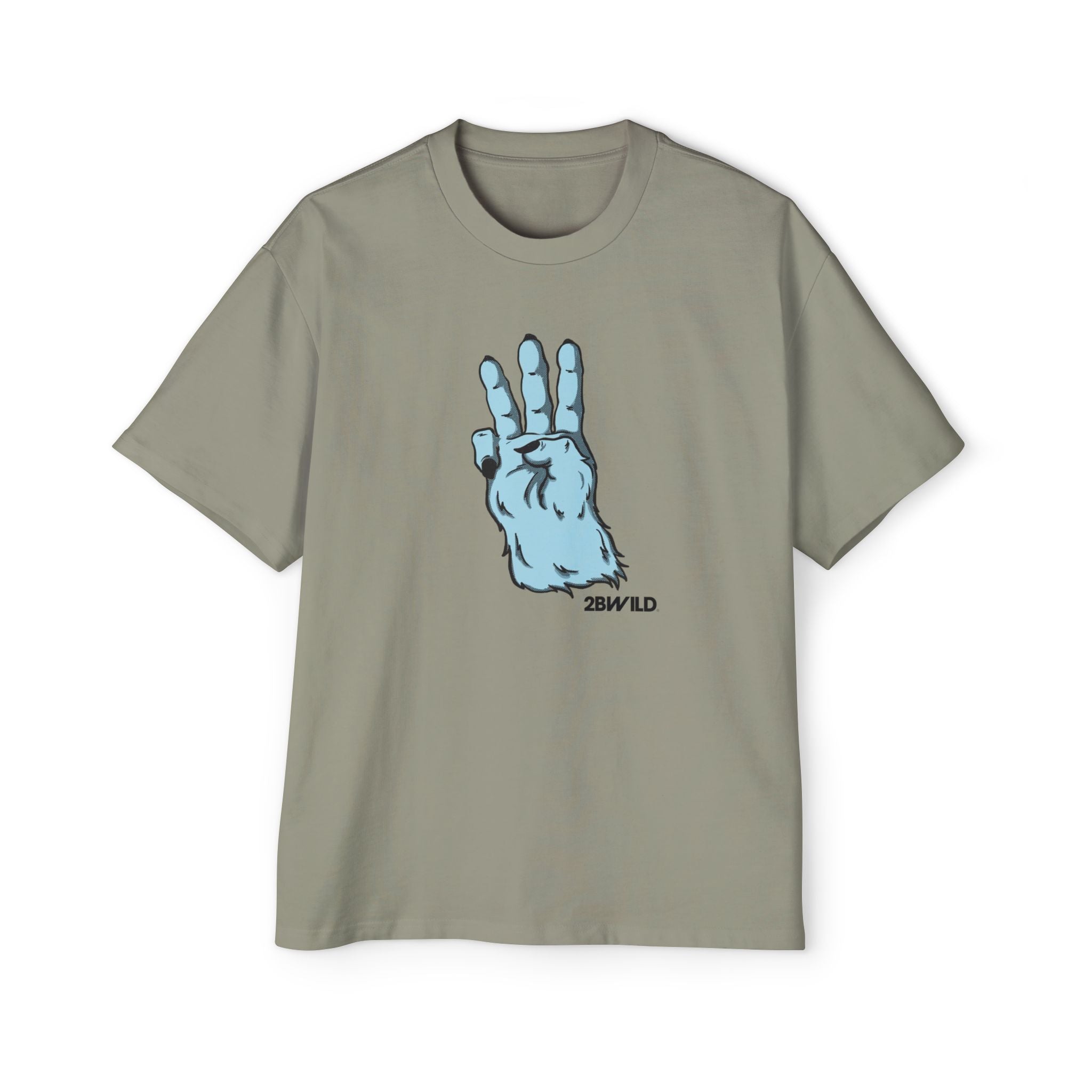 Yeti hand - Boxy Tee