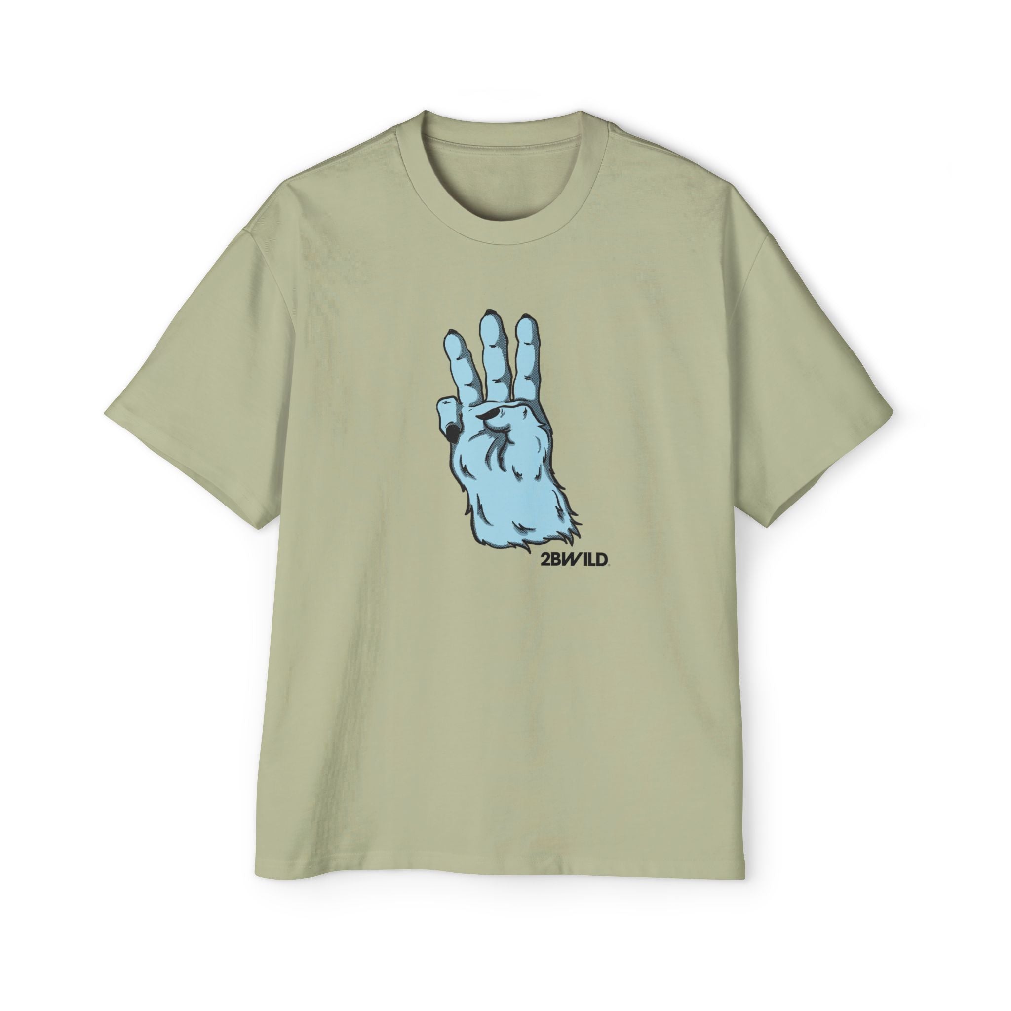 Yeti hand - Boxy Tee