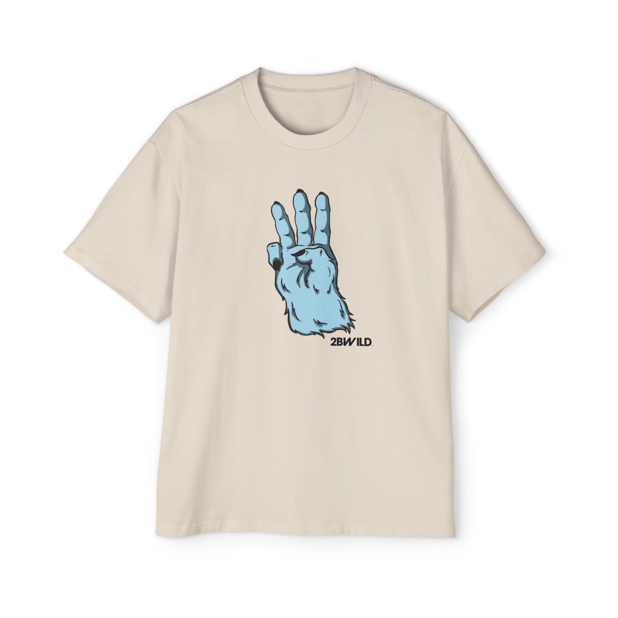 Yeti hand - Boxy Tee