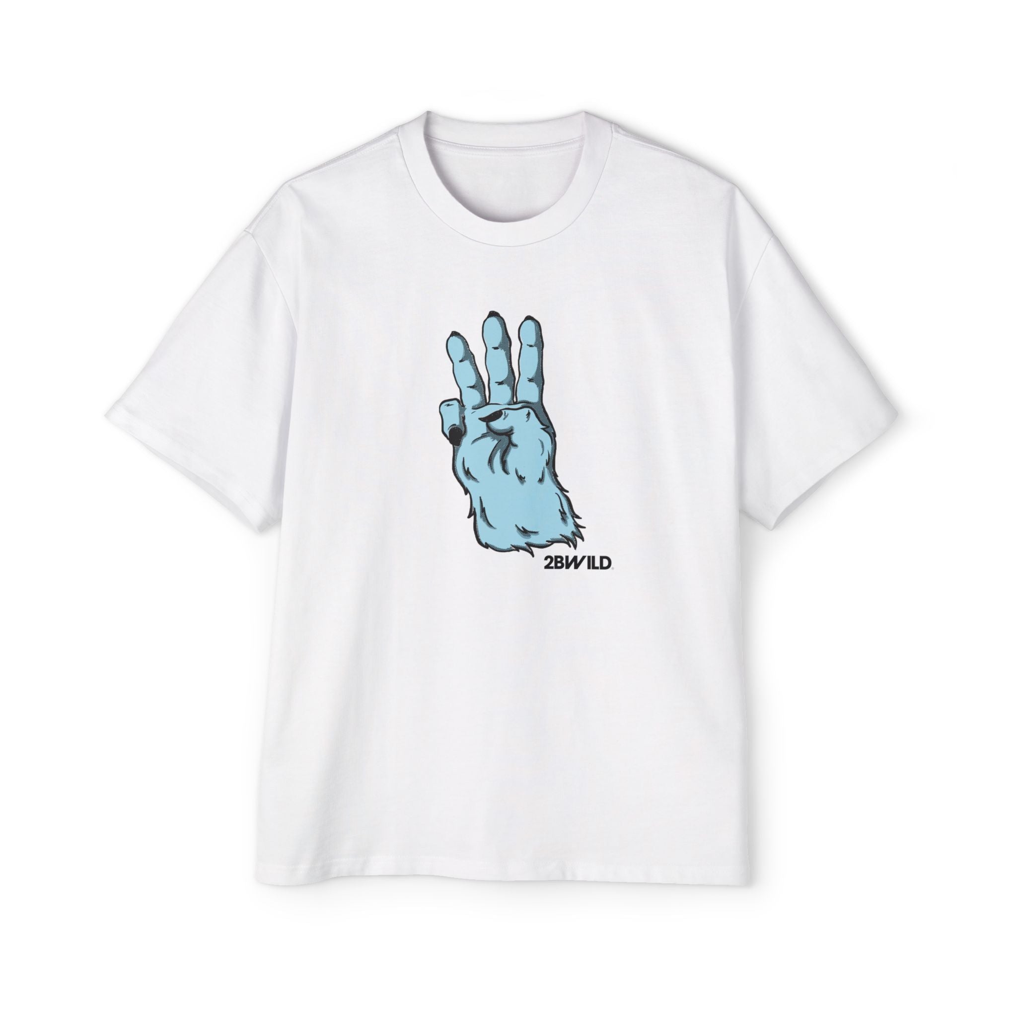 Yeti hand - Boxy Tee