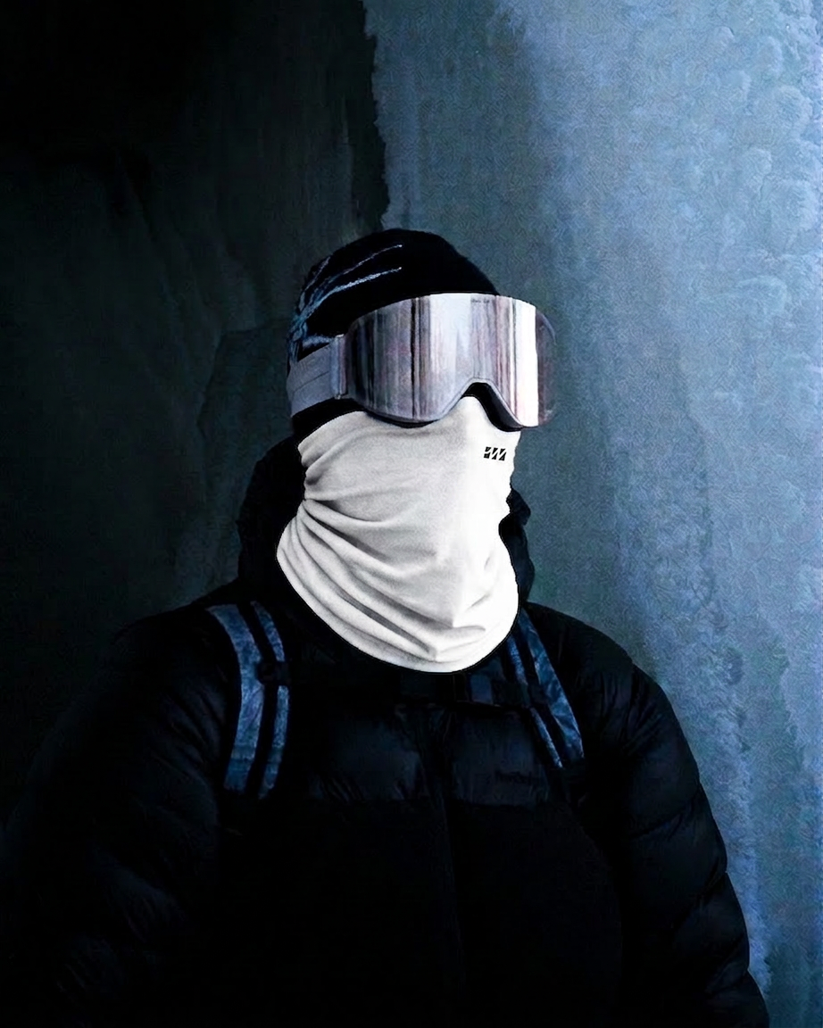 White Midweight | Neck Gaiter