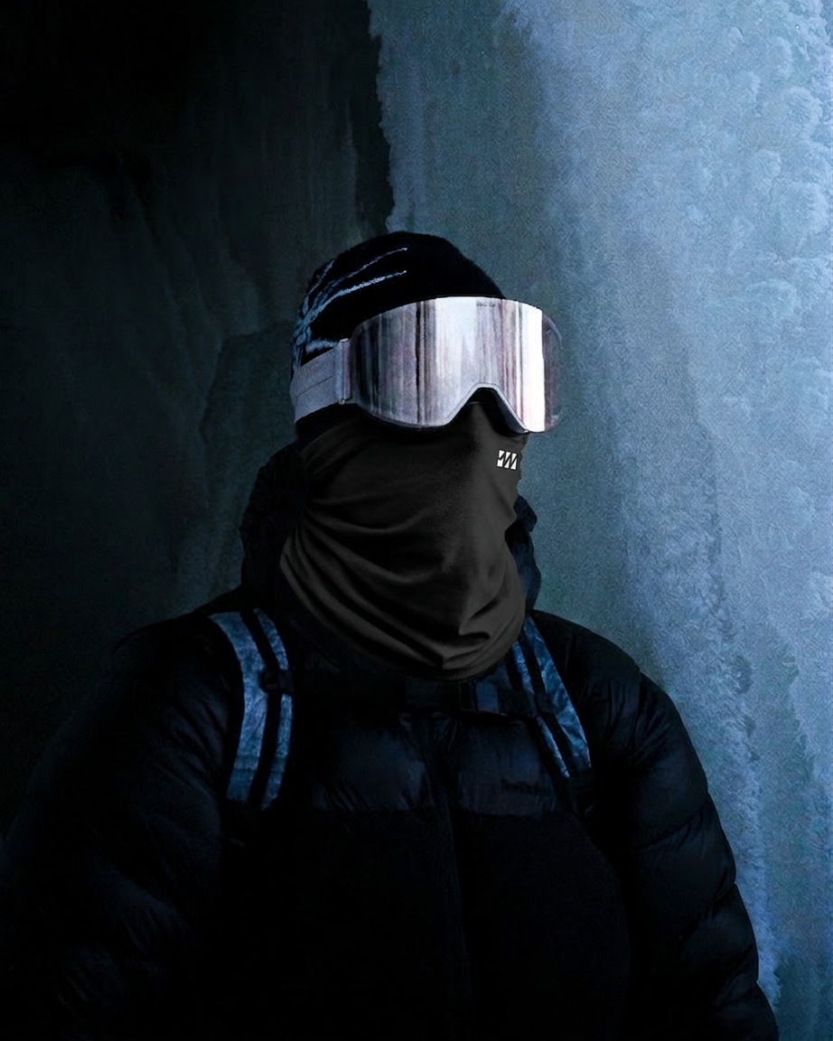 Black Midweight | Neck Gaiter